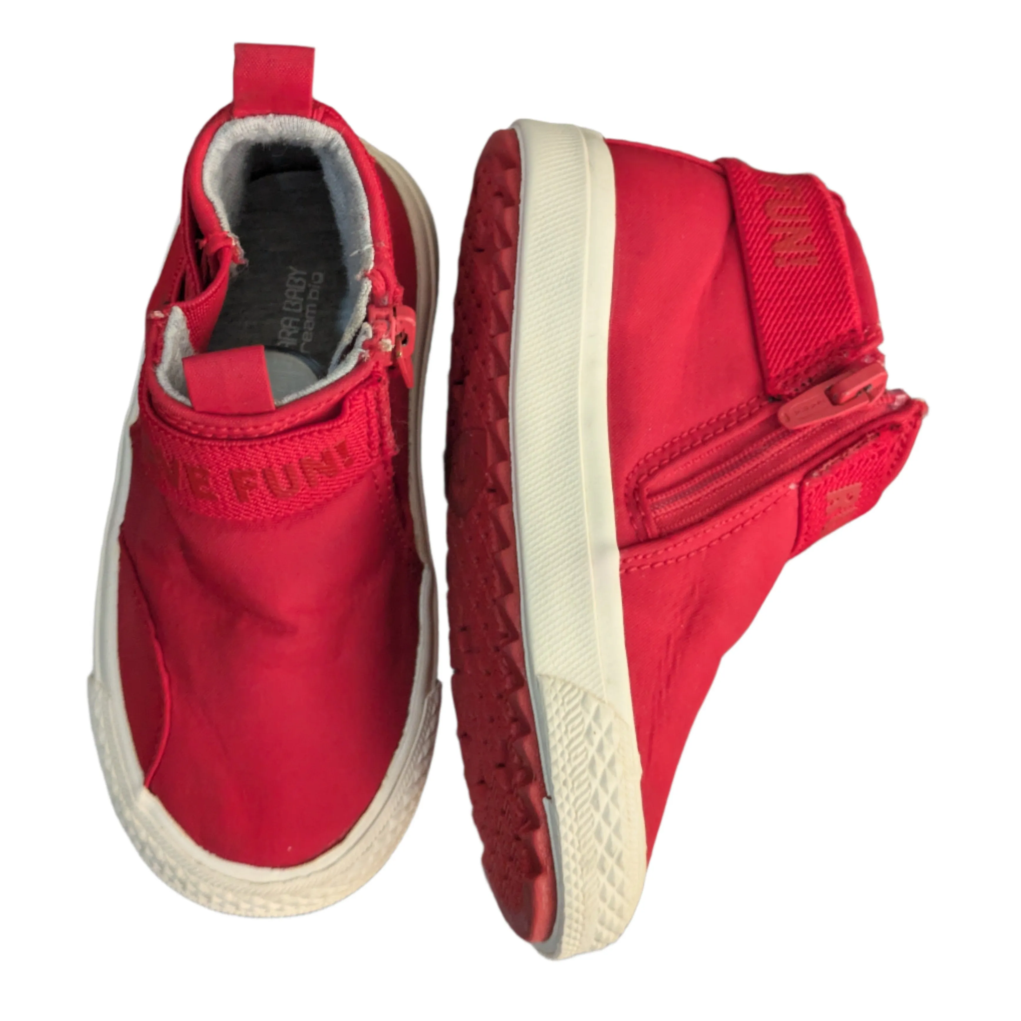 Zara High-Top Sneakers Size UK 4.5 / EU 21 / US 5.5