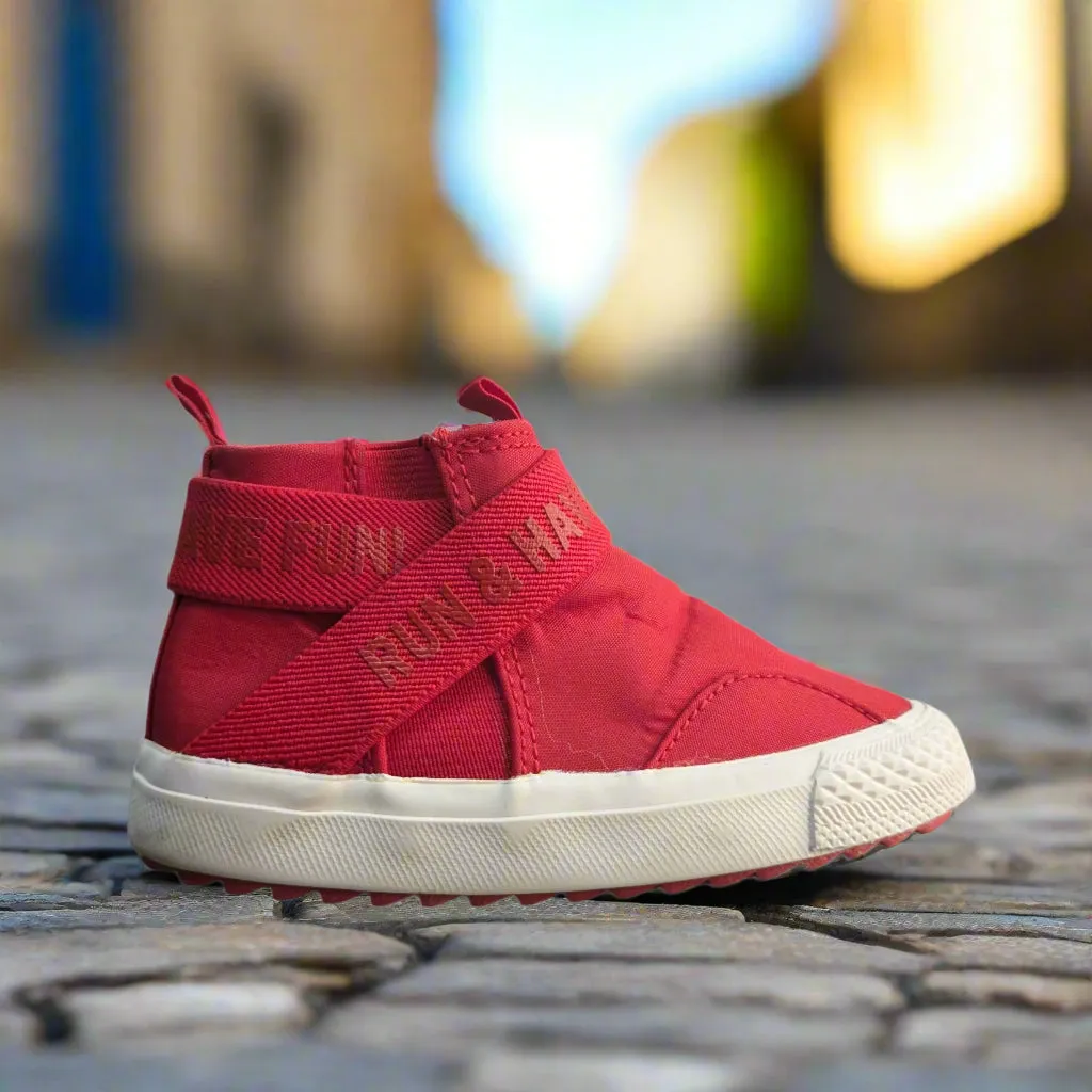 Zara High-Top Sneakers Size UK 4.5 / EU 21 / US 5.5